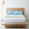thumbnail image 6 of Yayeee Pillowcase Queen Size Set of 2 Satin Wrinkle Resistant Pillow Case, Snowflake Pattern, 6 of 8