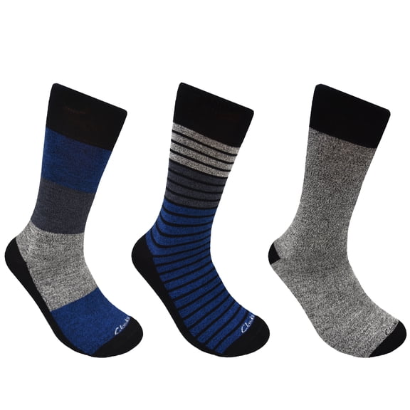 3 Pack Navy Novelty Dress Crew