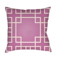 thumbnail image 1 of Artistic Weavers LTCH1135-2626 Litchfield Square Pillow, Fuchsia & Ivory - 26 x 26 ft., 1 of 7