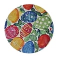 thumbnail image 4 of BANET Easter Eggs Round Tablecloth Round Easter Table Cloth Decorative Fabric Table Cover for Picnic Indoor Outdoor 46"-50, 4 of 8