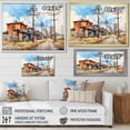 thumbnail image 4 of Designart "Power Lines Power euphony II" Power Lines Floater Framed Wall Art Print, 4 of 7