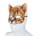 thumbnail image 3 of Halloween Cat Mask Half Face Animal Cosplay Party Props for Unisex Costume Events, 3 of 4