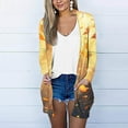 thumbnail image 2 of FAIWAD Cardigan d'Halloween pour Femmes Mignon Citrouille Ghost Ouvert Manteau Léger Confortable Automne, 2 of 5