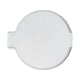 thumbnail image 4 of Espejo circular plegable de una sola cara, de plástico, portátil, compacto, de bolsillo, para cosméticos, color blanco, 4 of 12