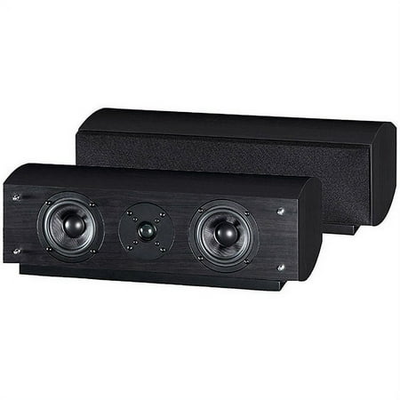 Pinnacle Speakers S-Fit S-FIT CTR 350 2-way Speaker, Black