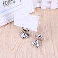 thumbnail image 4 of Miangastore 6 pcs/Package Stainless Steel Menu Stand Menu Place Holder Meal Holder for Restaurant, 4 of 8