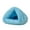 Blue, variant on Bed Dog Winter Warm Triangular Litter Pet Kennel and Dog Mat Thick Sleeping Bag Pet Beds for Cats