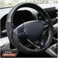 thumbnail image 5 of Genuine Dickies Black Carbon Fiber Dura Grip Steering Wheel Cover, 34078PWDI, 1.10 lbs, 5 of 12