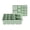 Green, variant on Silicon Ice Tray for Large Clear Ice Cubes â Easy Release Non-Stick Mold, Stackable 2-Cavity Freezer Container, for & Cold Brew