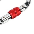 thumbnail image 6 of BOKYAN 25KN O‑Ring Spring‑Loaded Climbing Carabiner – Smooth Curve, High Strength, 25KN Vertical, 9KN Horizontal, Ideal for Backpackers & Hikers, 6 of 7