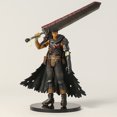 thumbnail image 3 of Berserk Guts The Black Homeless PVC Action Figure Statue Model Toy Decoration 19cm, 3 of 5