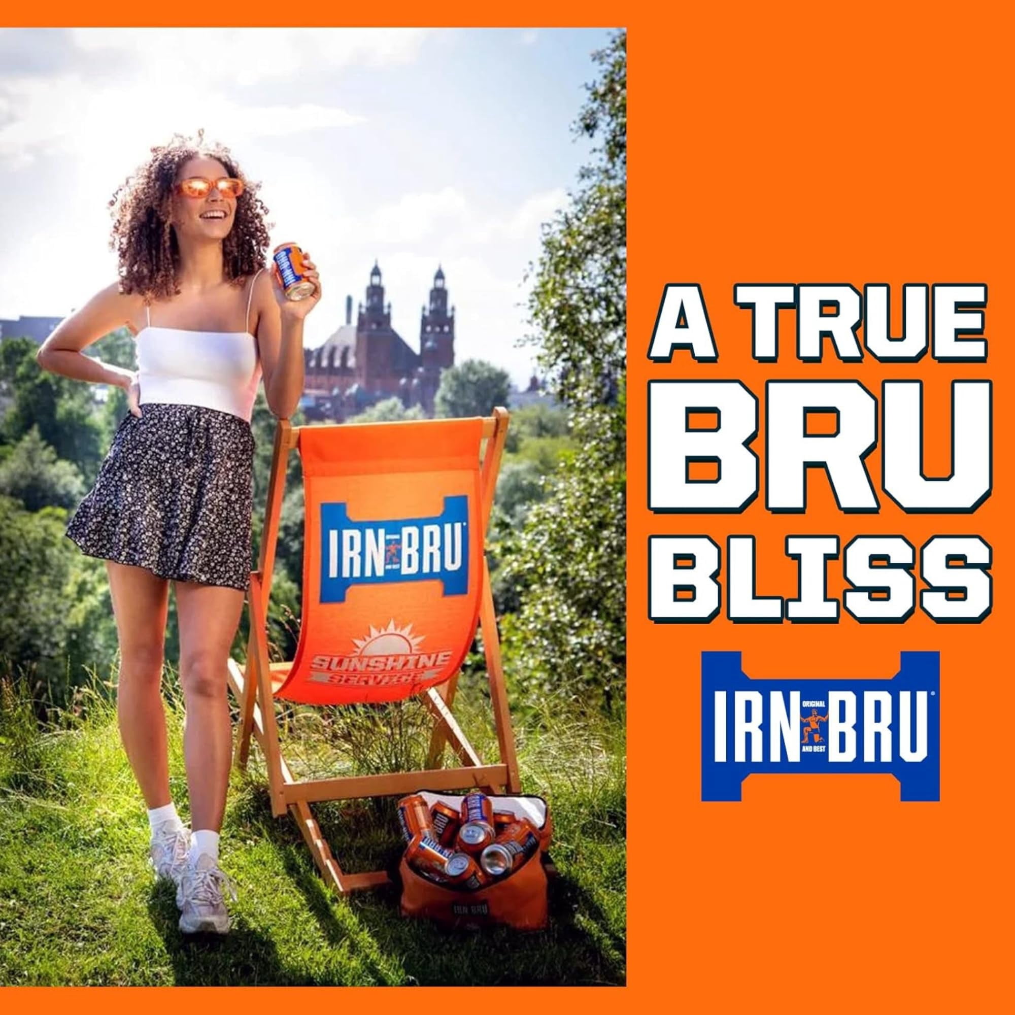 (Pack Of 12) Irn Bru Soda Barrs Irn Bru 500 Ml