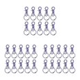thumbnail image 2 of Bewildely 10x hebilla colgante con cierres de langosta de Metal hebillas de bolsa conectores de extremo de Metal fuerte llavero accesorio Type1 NO1 Bewildely CBP483946, 2 of 6