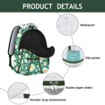 thumbnail image 4 of "Vibrant Sunflower Patterned Backpack with Wildflower Accents - Women's Stylish School Bag for College & Work, Water-Resistant Fabric with Organized Storage", 4 of 6