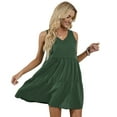 thumbnail image 3 of Casual Dresses for Women Sleeveless Cotton Summer Beach Dress Spaghetti Strap Sundresses, 3 of 8
