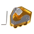 thumbnail image 2 of Soporte lateral para motocicleta CRF1000L 16-18 dorado Oro Sharpla Placa de extensión Kickstand, 2 of 6