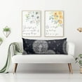 thumbnail image 4 of Ultra Soft Body Pillow Case Cover with Zipper, 21" x54 Luxury Long Body Pillow Protector Dandelion, 4 of 6