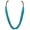 NK_10407_Dark_teal, variant on Bocar Long Multi Strand Handmade Beaded Statement Necklace with Gift Box,40 inches, Women (NK-10407-white)