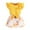 Yellow, variant on RUTAYY Children Girls Summer 2 Piece Outfits Sets Cute Sleeveless Ribbed T Shirt With Printed Bow Shorts Casual Playwear Cute Sweet Clothing, 5-6 Years
