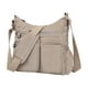 thumbnail image 1 of Bolso Bandolera de Nailon para Hombre y Mujer: Bandolera Mediana Multicompartimento con Bolsillos con Cremallera, Riñonera Ligera E Informal para Viajar, Correr y Comprar., 1 of 3