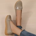 thumbnail image 6 of Women's Loafers Casual Slip on Mule Work Flats Shoes Business Casual Driving Walking Dressy Moccasins, 6 of 9