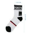 thumbnail image 2 of TABLETREANDS 1Par Calcetines Deportivos Transpirables De Nylon Para Con Absorción De Sudor Y Regulación Térmica, 2 of 6