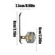 thumbnail image 3 of Gancho de pared adhesivo 304 acero inoxidable | Organizador de baño de cocina | Soporte metálico versátil | Base de cerámica resistente | Fácil de instalar | Ahorro de espacio | 1 paquete |, 3 of 6