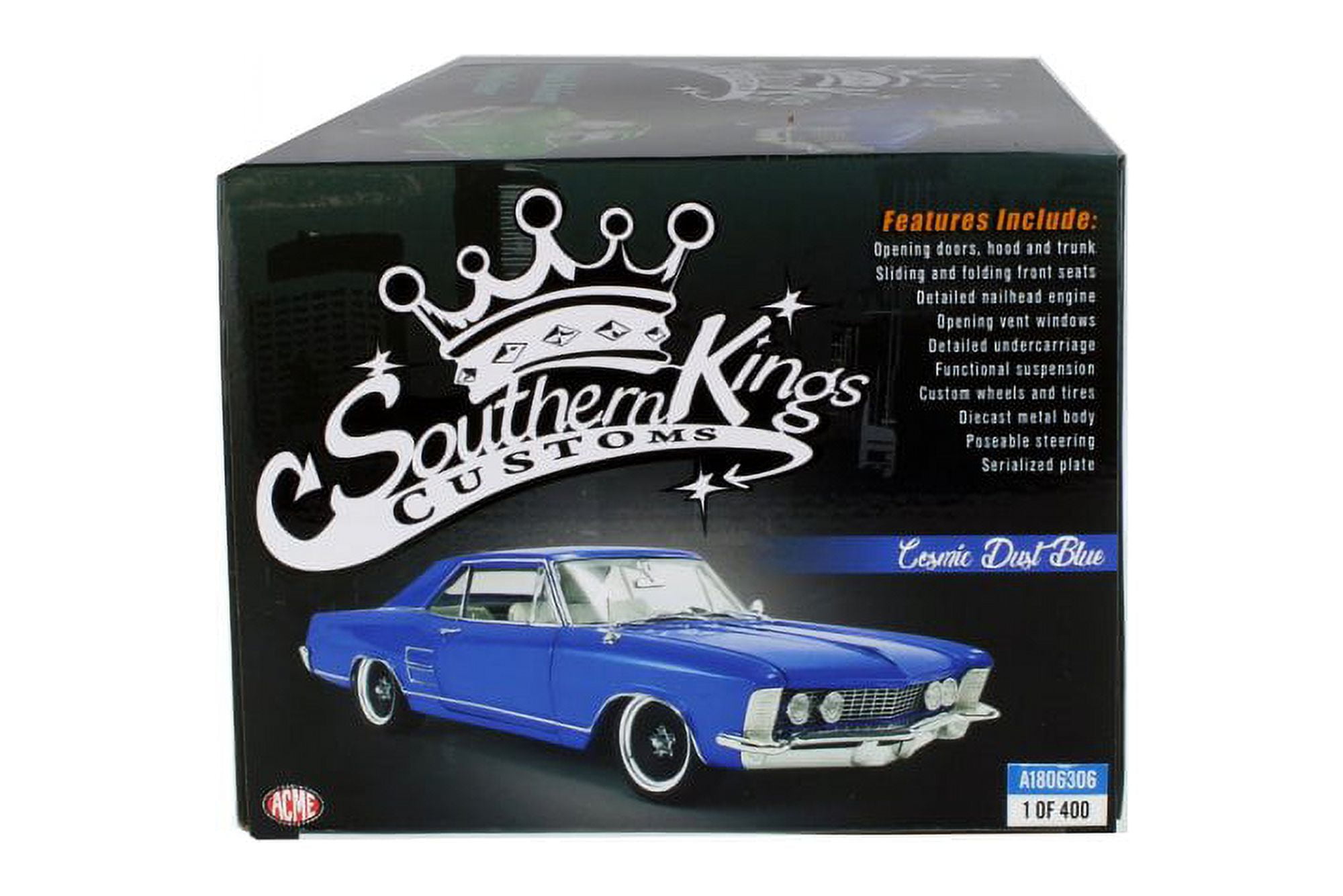 ACME 1964 Buick Riviera Cruiser Diecast Model Toy Car, Plastic