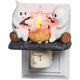 thumbnail image 1 of 2024 Luz de noche parpadeante de fogata fantasma, malvavisco de fuego espeluznante, regalos de Halloween, luces de noche intermitentes de hogueras fantasma de Halloween, luz de noche fantasma enchufab, 1 of 6