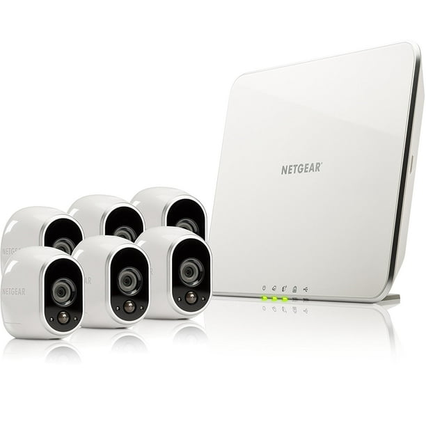 Arlo Smart Security System Kit with 6 Cameras HD & Night Vision