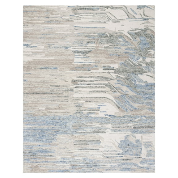 SAFAVIEH Metro Mirjana Distressed Area Rug, Ivory/Natural, 8' x 10'