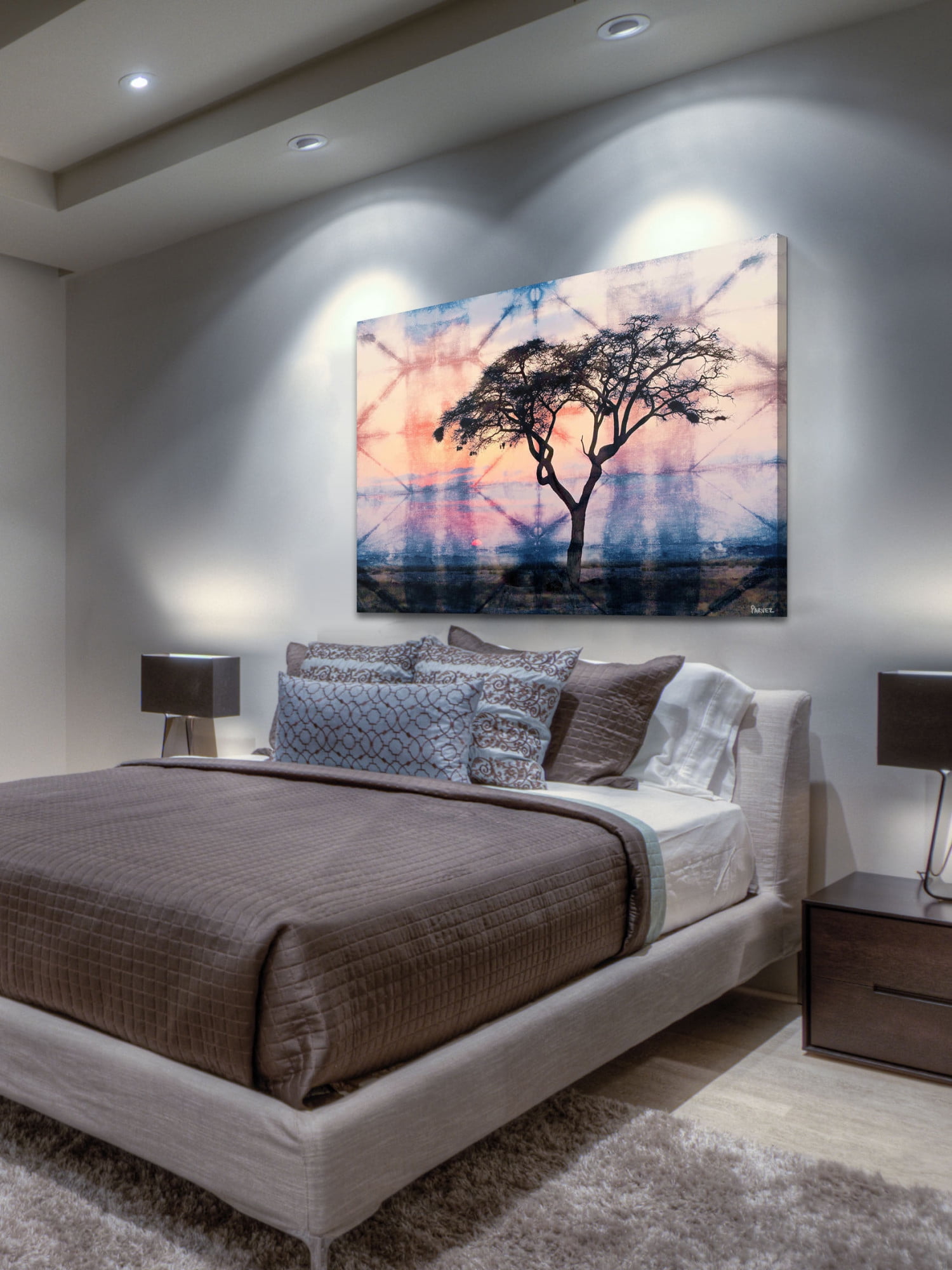 Parvez Taj "At Peace" Print on Canvas