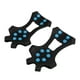 thumbnail image 3 of Crampones para zapatos, tracción para caminar en la nieve, 10 picos, tacos de agarre para hielo para senderismo, senderismo, montañismo, L 39-46, 1 par, 3 of 10