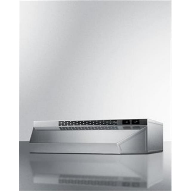 Summit Appliance H1724SS Hotte de Cuisinière Sans Conduit 24 Po. - Acier Inoxydable