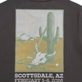 thumbnail image 4 of Men's FootJoy Gray WM Phoenix Open Cactus T-Shirt, 4 of 4