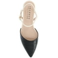 thumbnail image 5 of Journee Womens Brynn Croco Vegan Leather Pointed Toe Flats, 5 of 10