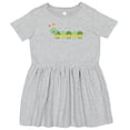 thumbnail image 3 of Inktastic Caterpillar 3 Girls Toddler Dress, 3 of 5