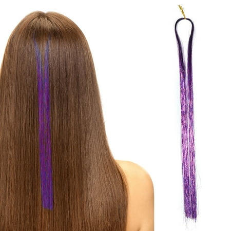 

Haiddrew 1pc Wig Hair Metal Glitter Wig Set Fairy Hair Wire 43.3 Inch Fashion