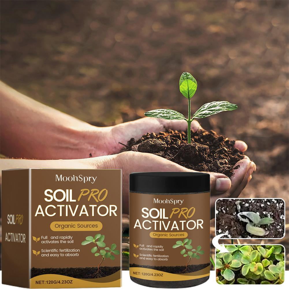 Soil Activator,Premium Organic Soil Activator & Plant Fertilizer for Potting Mix,2025 New Soil Activated Treasure,Natural Root Growth Enhancer,Promote Plant Rooting &Growth Environment
