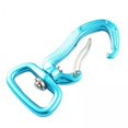thumbnail image 1 of LOVIVER 10xSwivel Carabiner Dog Leash Harness Outdoor Camping Tool Home Locking Key Blue, 1 of 8