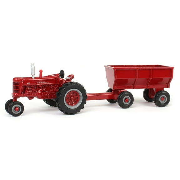 ERTL 1/64 IH Farmall 400 Narrow Front with Flarebox Wagon 44376