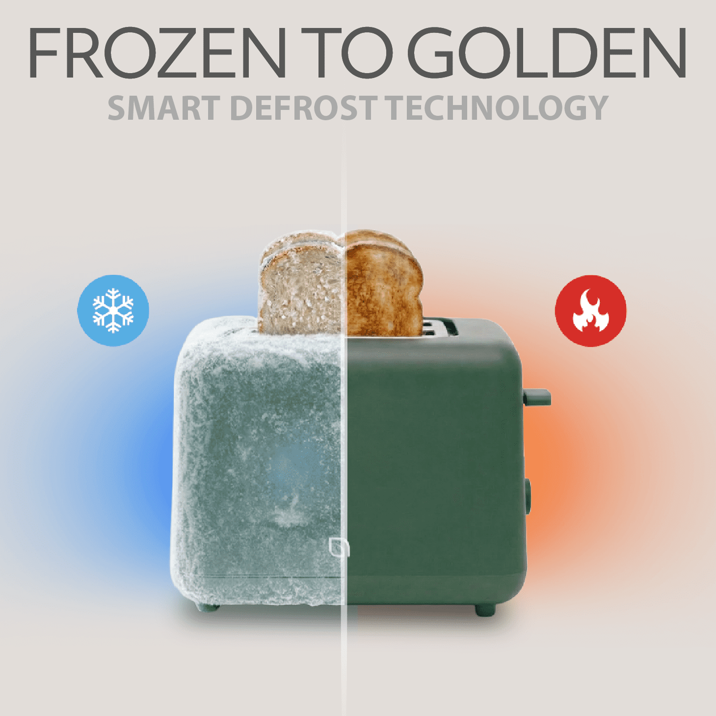 Willow Kitchen 2 Slice Toaster with Wide Slots for Bread, Bagels & English Muffins, Green – 6 Toast Shade Settings, Toast Boost, Defrost Function, Small Kitchen Appliance, 99% Recycled Plastic