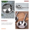 thumbnail image 3 of WRISTBIQUE Multipurpose Kitchen Ladle Spoon Stainless Steel Family Use 1Pcs, 3 of 8