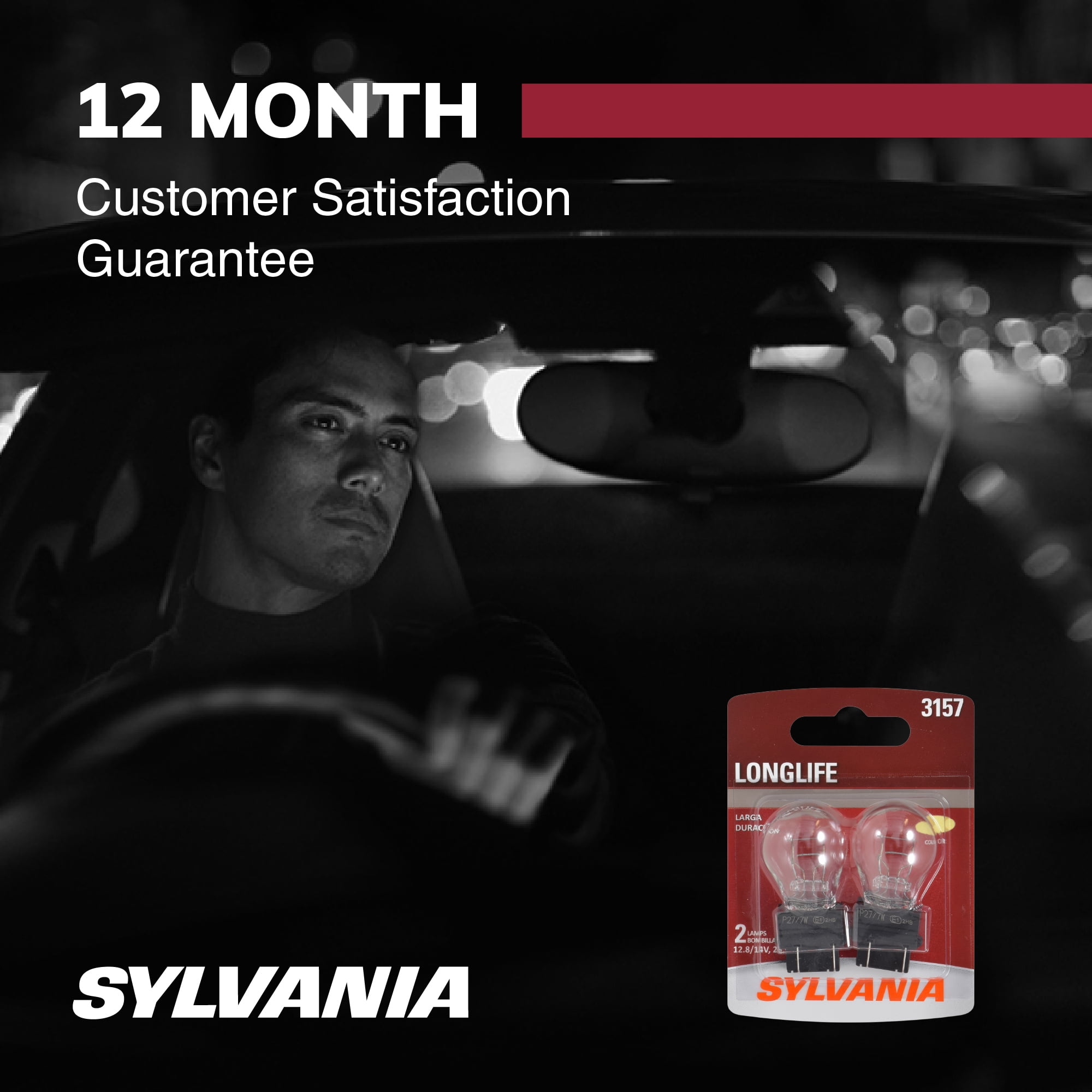 SYLVANIA 3157 Long Life Mini Bulb, 2 Pack - Walmart.com SYLVANIA 3157 Long Life Mini Bulb, 2 Pack - Walmart.com