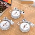 thumbnail image 2 of New Smart Charger PD20W Plug-in Charger, 4USB Port 2TYPE-C, US/EU/UK, 2 of 7