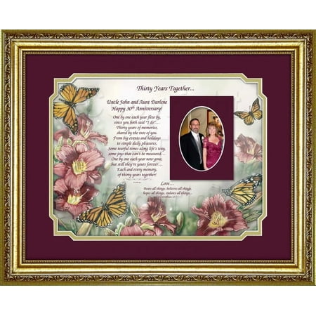 Anniversary Prayer (Picture Optional) Personalized Customizable Wall Art Item for Husband and Wife Wedding Gift for Wife