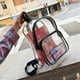 thumbnail image 5 of Bolsa Mochilas transparentes de PVC para mujer, mochila escolar transparente, bolsos de hombro (negro) JShteea Para Estrenar, 5 of 6