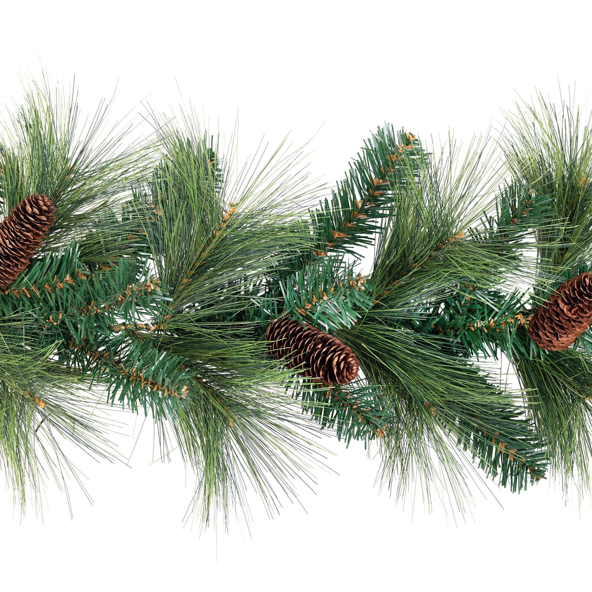 Northlight Mixed Pine and Pinecones Artificial Christmas Garland - 5.5' x 14" - Unlit