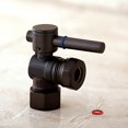 thumbnail image 1 of Fauceture CC54305DL 5/8" O.D. Compression, 1/2" or 7/16" Slip Joint Angle Valve, Oil Rubbed Bronze, 1 of 3