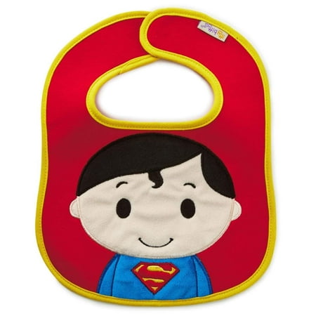 Hallmark Superman itty bittys Baby Bib Baby Essentials Superheroes Red and Blue